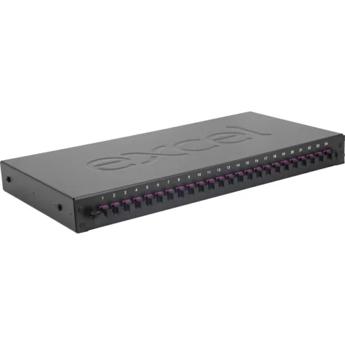 Opt.patch panel LC OM4 24 duplex toldóval (244-466) EXCEL