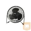 Equip-Life Asztali Ventilátor - 245420 (USB, 6", fekete)