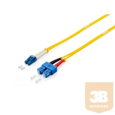 Equip Optikai Kábel - 254331 (OS2, LC/SC, 9/125µ, LSOH, sárga, 1m)