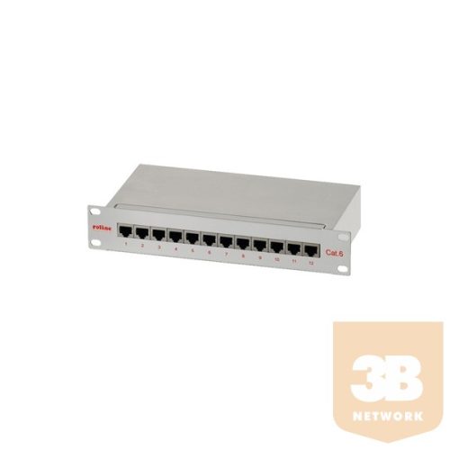 LAN Roline STP Cat6 12Port patch panel