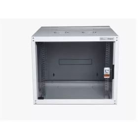   LEGRAND hálózati rack szekrény, 19'  9U SZÉL: 600 MÉLY: 600 MAG: 495 szürke egyrészes, üvegajtós készre szerelt MAX: 65