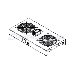   LEGRAND Evoline  tetőventilátor+termosztát készlet 2 ventilátoros fali szekrényhez