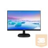 Monitor LED Philips 273V7QJAB/00, 27", 1920X1080, 16:9, 250 CD/M2, 5MS, VGA/HDMI/DISPLAYPORT/JACK, SPEAKER, Black