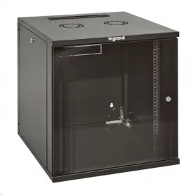   LEGRAND fali rack szekrény 19' 15U MAG: 758 SZÉL: 600 MÉLY: 600 antracit egyrészes üvegajtós lapraszerelt MAX: 45 kg Lin