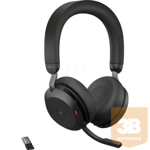 JABRA Fejhallgató - Evolve2 75 UC Stereo Vezeték Nélküli, Mikrofon