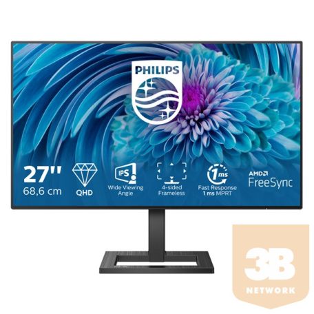 PHILIPS 275E2FAE/00 E-Line 68.6cm 27inch QHD LCD monitor HDMI