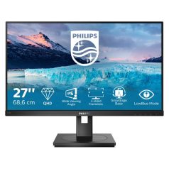   PHILIPS IPS monitor 27" 275S1AE, 2560x1440, 16:9, 300cd/m2, 4ms, HDMI/DisplayPort/DVI, Pivot, hangszóró