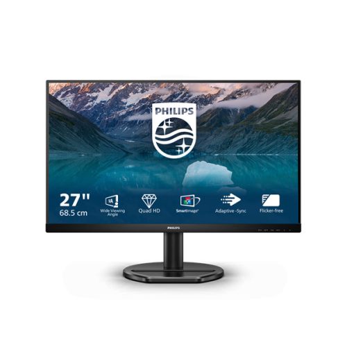 PHILIPS VA monitor 27" 275S9JAL, 2560x1440, 16:9, 300cd/m2, 4ms, HDMI/DisplayPort/3xUSB, hangszóró