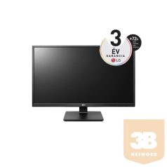   LG IPS monitor 27" 27BK55YP, 1920x1080, 16:9, 250cd/m2, 5ms, HDMI/DisplayPort/VGA/DVI, Pivot, hangszóró