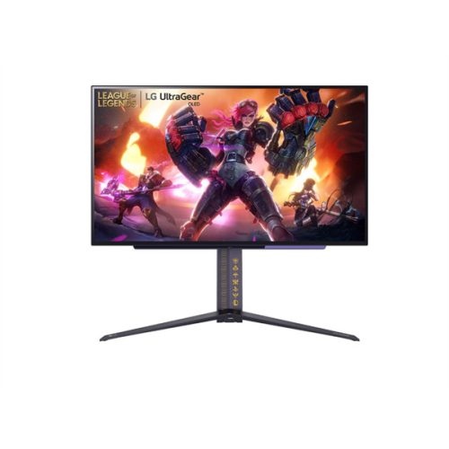 LG Gaming 240Hz OLED monitor 26,5" 27GR95QL, 25600x1440, 16:9, 200cd/m2, 0,03ms, HDMIx2/DisplayPort/USBx3