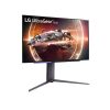 LG Gaming 240Hz OLED monitor 26.5" 27GS95QE, 2560x1440, 16:9, 275cd/m2, 0.03ms, 2xHDMI/DisplayPort/3xUSB, áll. mag,Pivot