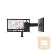 LG monitor 27QP88DP, 27" méretű QHD IPS Ergo monitor USB Type-C™ csatlakozóval és Daisy Chain kapcsolási lehetőséggel