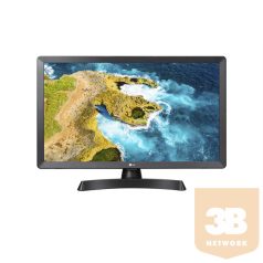   LG smart monitor/TV 28" 28TQ515S-PZ, 1366x768, 16:9, 250cd/m2, 2xHDMI/USB/CI/WiFi/Bluetooth, hangszóró