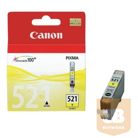 Patron Canon CLI-521 - Sárga
