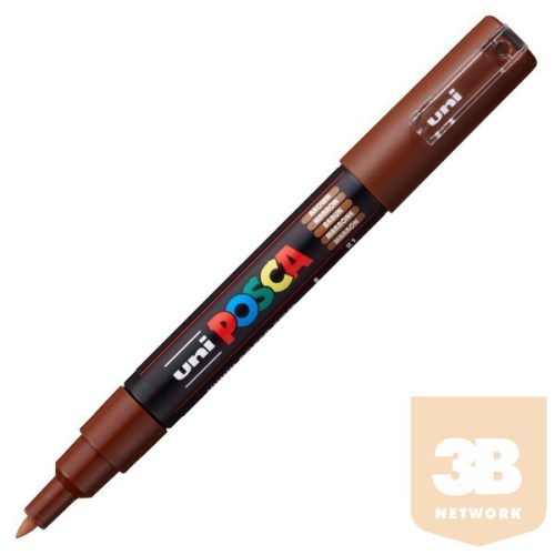 UNI POSCA Marker Pen PC-1M Extra-Fine - Brown