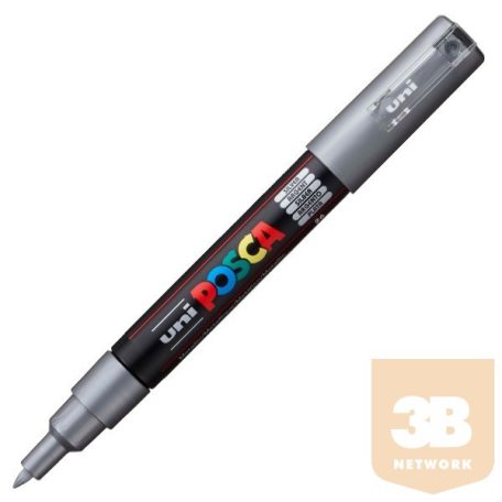 UNI POSCA Marker Pen PC-1M Extra-Fine - Silver