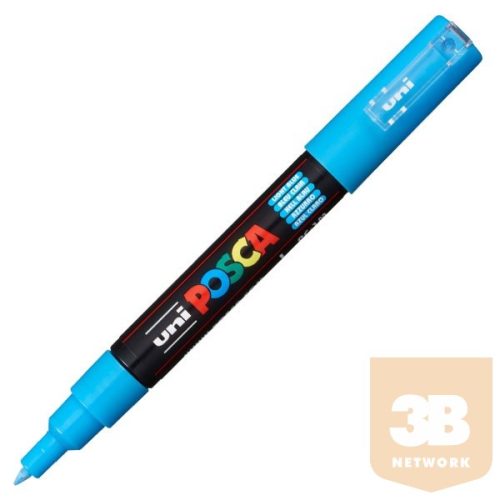 UNI POSCA Marker Pen PC-1M Extra-Fine - Light Blue