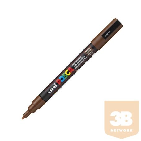 UNI POSCA Marker Pen PC-3M Fine - Brown