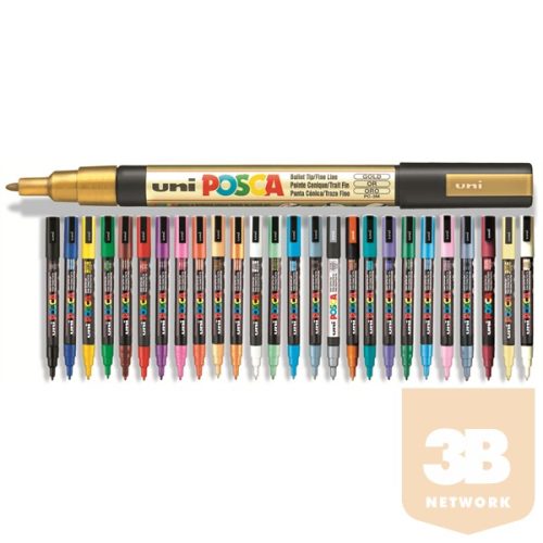 UNI POSCA Marker Pen PC-3M Fine - Bronze