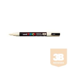 UNI POSCA Marker Pen PC-3M Fine - Ivory