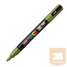 UNI POSCA Marker Pen PC-3M Fine - Khaki Green