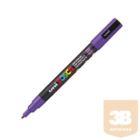 UNI POSCA Marker Pen PC-3M Fine - Violet