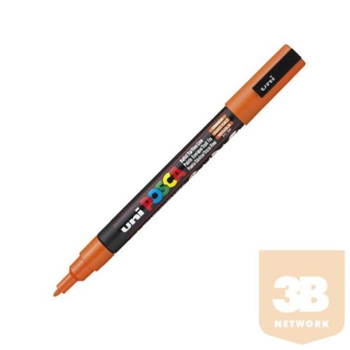 UNI POSCA Marker Pen PC-3M Fine - Orange