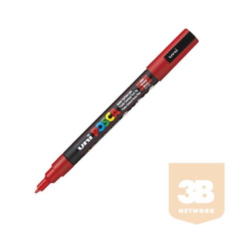 UNI POSCA Marker Pen PC-3M Fine - Red