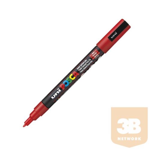 UNI POSCA Marker Pen PC-3M Fine - Red