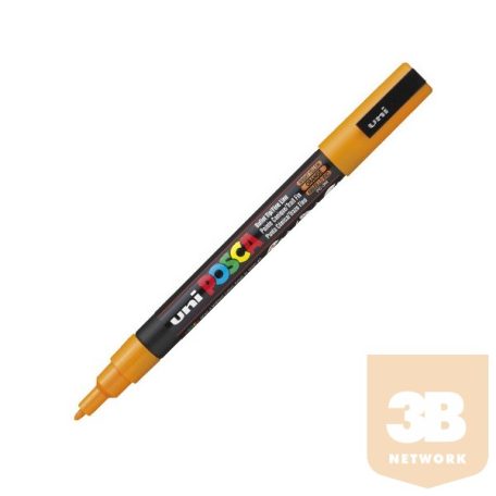 UNI POSCA Marker Pen PC-3M Fine - Bright Yellow