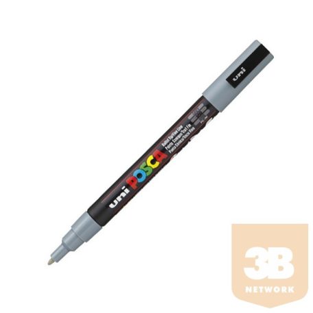 UNI POSCA Marker Pen PC-3M Fine - Grey