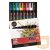 UNI POSCA Marker Bullet Tip Assorted Pack, PC-5M/8pcs - White, Black, Blue, Red, Green, Light Blue, Pink, Yellow