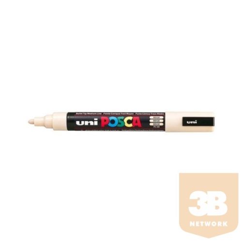 UNI POSCA Marker Pen PC-5M Medium - Beige