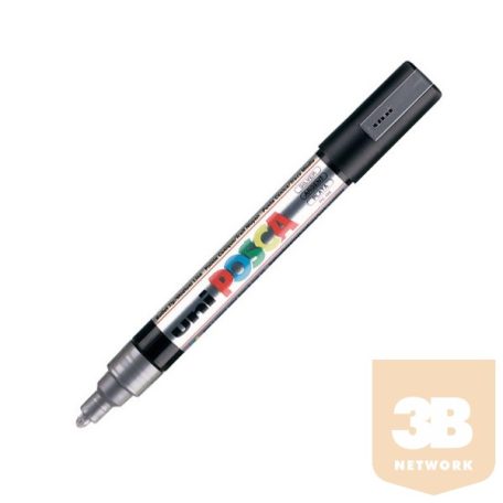 UNI POSCA Marker Pen PC-5M Medium - Silver