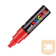 UNI POSCA Marker Pen PC-8K Broad Chisel - Red