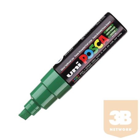 UNI POSCA Marker Pen PC-8K Broad Chisel - Green