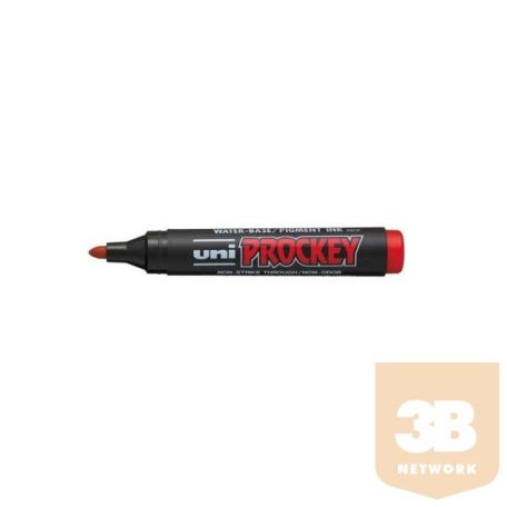 UNI Prockey Marker Pen Medium Bullet Tip PM-122 - Red