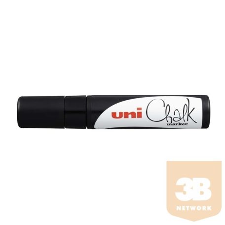 UNI Chalk Marker Pen PWE-17K Broad Tip - Black