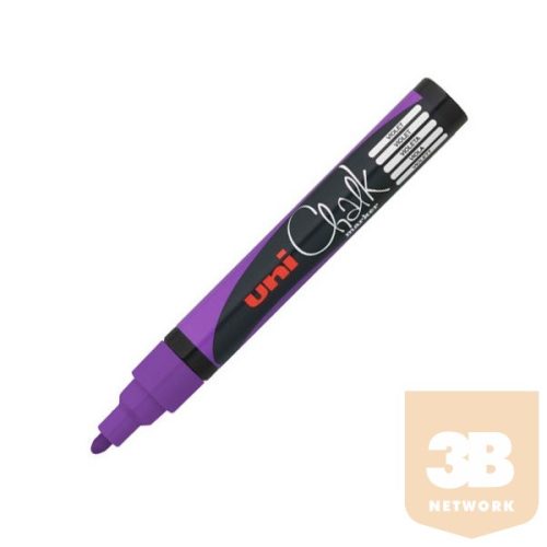 UNI Chalk Marker Pen PWE-5M Medium Bullet Tip - Violet