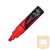 UNI Chalk Marker Pen PWE-8K Broad Chisel Tip - Fluorescent Red