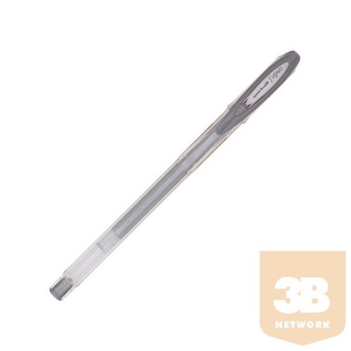 UNI Uni-ball UM-120NM Signo Metallic Gel Rollerball Pen - Silver