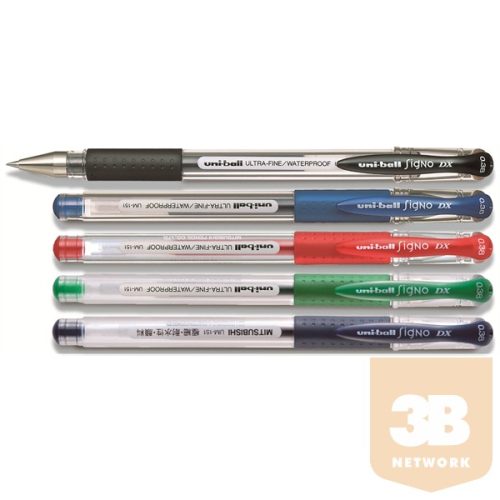 UNI Uni-ball Signo DX UM-151 0.38mm Gel Rollerball Pen - Green