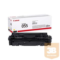 CANON toner CRG-055, sárga, 2,1k