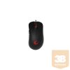 Rampage Egér Gamer - SMX-R50 HOWL (3200DPI, 4 gomb, makro, LED, harisnyázott kábel, fekete)