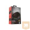 Rampage Egér Gamer - SMX-R50 HOWL (3200DPI, 4 gomb, makro, LED, harisnyázott kábel, fekete)