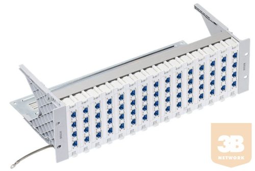 R&M 302362 Patch Panel 60 port, 19", 3U, Cat6, FTP