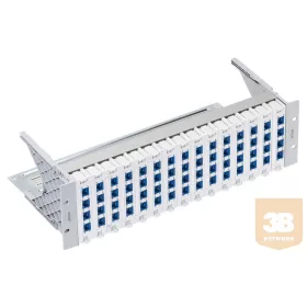 R&M 302363 Patch Panel, 60 port, 19", 3U, Cat6, UTP