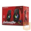 Rampage Hangszóró 2.0 - RMS-G7 Falsetto (6W RMS; hangerőszabályzó; 3,5mm jack; USB, RGD LED, Piros)