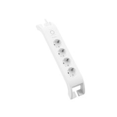   S-Link túlfeszültségvédő - SPG3040 White (4 aljzat, max.3680 Watt, 900 Joule, fehér)