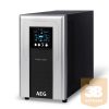 AEG szünetmentes tápegység, PROTECT C 2000, 2000VA (1800W), 6x IEC320 C13, online kettős konverziós UPS, AVR, LCD